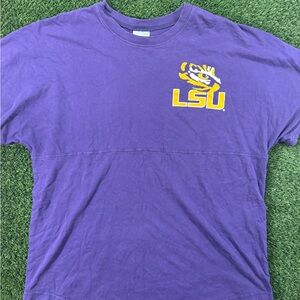 LSU Purple and Yellow Short Sleeve Tee